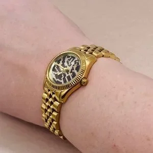 EUC Michael Kors MK3300 Petite Lexington Watch Michael Kors MK3300 MK3300 Petite Lexington Gold Quartz Watch main image 4